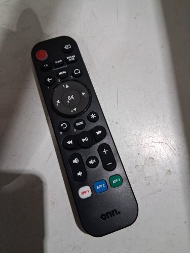 ONN. 3-DEVICE UNIVERSAL REMOTE CONTROL - COMPATIBLE WITH ALL MAJOR BRANDS - BLACK image 3