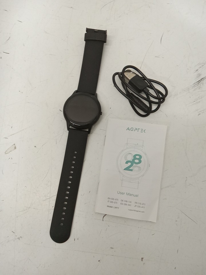 AGPTEK Smart Watch, IP68 Waterproof, Activity Tracker, Heart Rate Monitor, Pedometer, Sleep Monitor - BLACK (Model: LW11) image 3