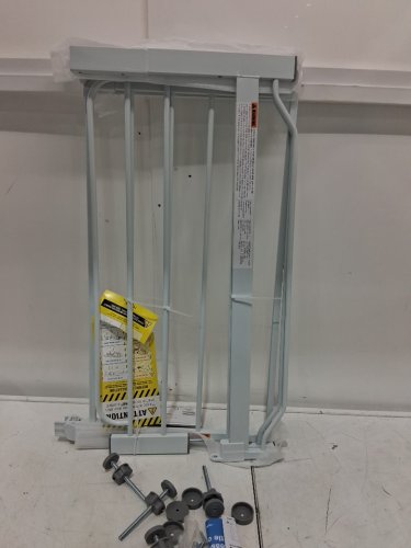 REGALO EASY-STEP METAL WALK-THROUGH SAFETY GATE - 29'' - 38.5" x 30" - WHITE - (MODEL: 1160DS) image 3