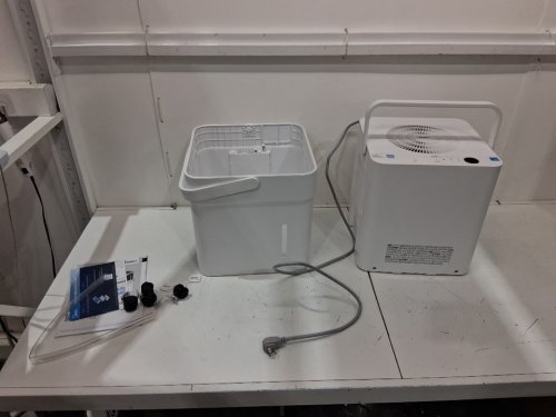 Midea cube smart wifi dehumidifier, compatible with alexa - 50 pint - 4,500 sq. ft - white (model: mad50s1qwt-A) image 6