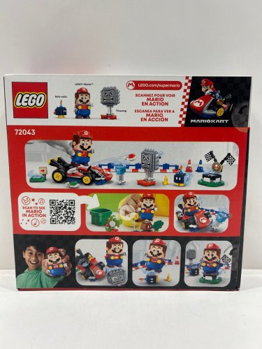 278pc Lego - Super Mario - interactive Lego Mario & standard kart (72043) image 4