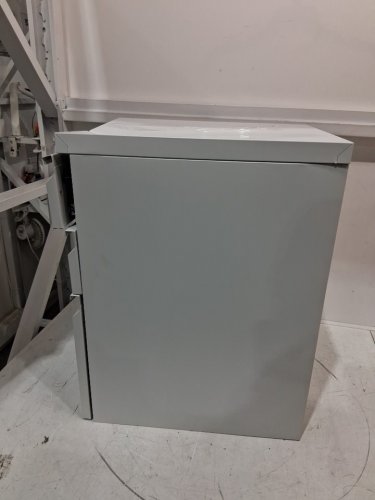 3 drawer metal cabinet with lock - white image 8