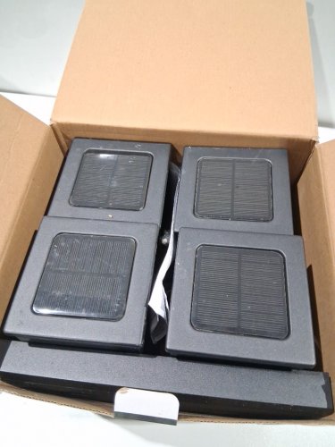 4PK naturally solar vintage style Led pathway light - 25lm - black (model: 1937955) image 3