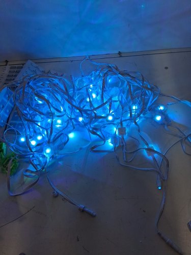 OKKMAX Permanent Outdoor Lights with 60 LEDs - IP68 Waterproof Smart RGB+IC LED Christmas Light with 75 Scene Modes- 100FT image 3