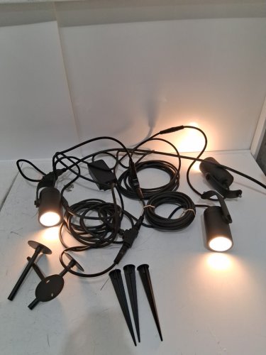 3PK Philips HUE Lily Outdoor Spot Base Unit RGB - 100 V - 127 V 50-60 Hz - 2000-6500 K - Black (model: 1746730V7) image 8