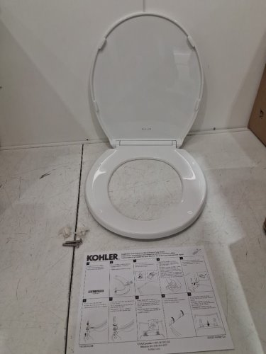 KOHLER round-front bowl Toilet Seat - 16-5/8" - White (MODEL: 7316-0) image 2