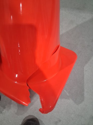 6pk traffic safety cones - 28" - orange (model: tc-68) image 3