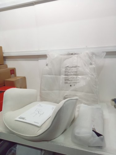Garvee Modern occasional Wingback Vanity Chair - white (model: phk_36rskhpj) image 3