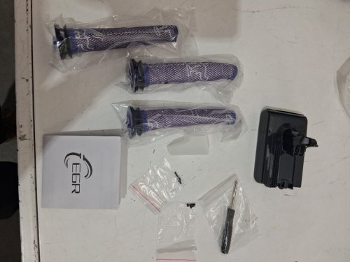 EGR Professional Battery 9000mAh Battery Replacement with Filter and Filter Attachments - Grey/Purple image 3