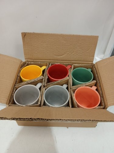 6pk Over & Back Arch Mugs - 480ML - assorted colors (Model: 1640268) image 4