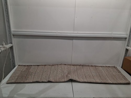 roomlife washable couch cover with tassels - brown/orange/blue/yellow/green spots image 2