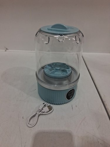 Mini Portable rechargeable Washing Machine - 1L 0 blue/clear image 4