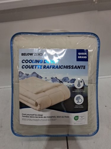 below zero cooling duvet, soft touch & cool sensation - 90" x 98" - queen - Champagne (model: 4526441) image 2