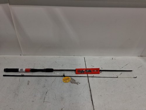 UGLY STIK gx2 SPINNING FISHING ROD HANDLE - 48" Medium light - black/red (MODEL: USGXSP702ML) image 3