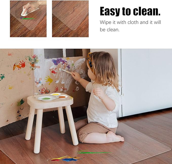 WARMSTAR CLEAR CHAIR/ multi-purpose MAT - 36" x 48" (MODEL: X004H4CCMP) image 3