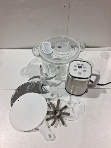 curtis stone digital glass bowl chop master - white image 3