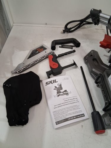 SKIL dual bevel compound sliding miter saw - 10" blade, 15amp - (model no:MS6305-00) image 7