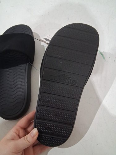 Women's Lazypants Slides Sandals - Size 9 - Black (model:2864409) image 4