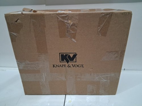 KNAPE & VOGT REAL SOLUTIONS IN-CABINET SINGLE PULL OUT TRASH CAN - 17" X 8" X 20" - GRAY (MODEL: SCB9-1-20PT) image 2