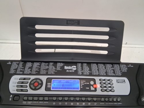 ROCKJAM ELECTRONIC KEYBOARD - 54 KEY - black (MODEL: RJ-654) image 4