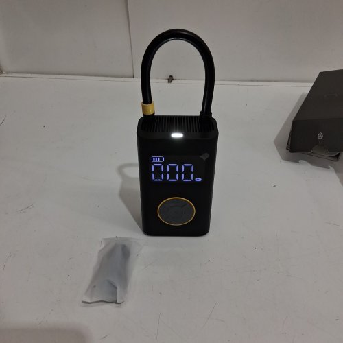 FANTTIK X9 PRO MINI BIKE TIRE PUMP WITH GUAGE - 3-150 PSI - 5000 MAH BATTERY - BLACK/YELLOW (MODEL: X9-PRO) image 3