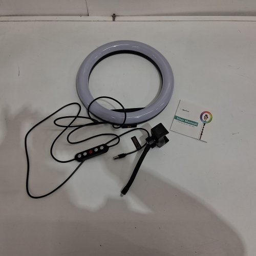 WEILISI Selfie Ring Light with Tripod Stand with 38 color modes - 10" ring up to 72" tripod stand - black/multi color image 4