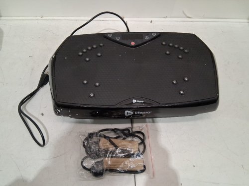 lifepro hexaplate vibration plate whole body workout exercise machine platform - 330lb max - black (model: lp-hxplt-blk) image 3