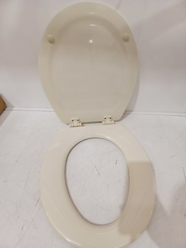 Dometic elongated Toilet Seat and lid - 15" - bone / cream (model: 385343831) image 4
