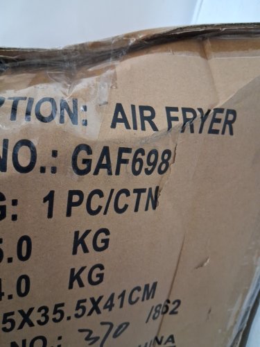GOURMIA DIGITAL MULTIFUNCTIONING AIR FRYER - 6QT CAPACITY - BLACK (MODEL: GAF698) image 3