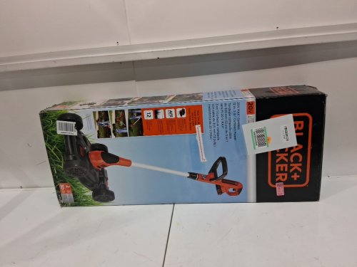 BLACK+DECKER 3-IN-1CORDLESS  STRING TRIMMER, EDGER, and LAWN MOWER with 2 batteries, and charger - 6.5 AMP - ORANGE/BLACK (MODEL : MTC220/lst220) image 2