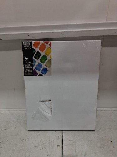 3pk Liquitex Basic Canvas - 16" x 20" - White image 2
