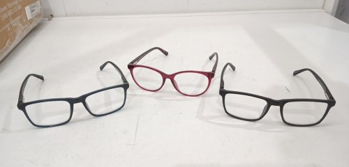3PC FOSTER GRANT READING GLASSES - +1.75 - ASSORTED COLOURS image 3