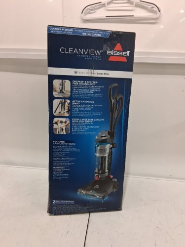 EUREKA POWERSPEED CORDED LIGHTWEIGHT UPRIGHT BAGLESS VACUUM CLEANER WITH ACCESSORIES - DARK BLUE (model: neu280c) image 2