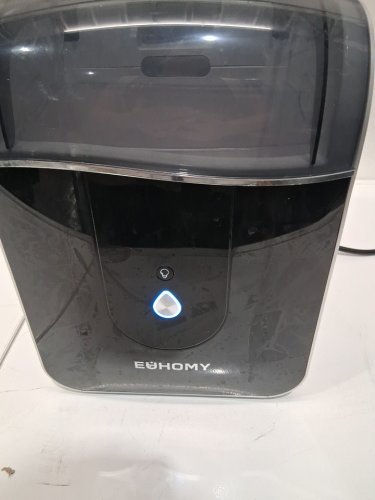EUHOMY Countertop Smart Nugget Self-Cleaning Ice Maker with APP Control - 135w - 40lb/24hr - black (model: HZB-15NF) image 4