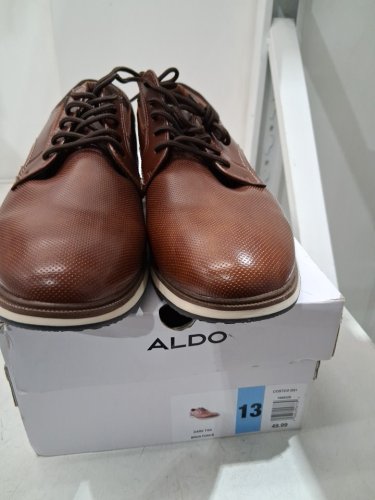 mens aldo casual hybrid dress shoe - size 13 - brown (style: 1988328) image 2