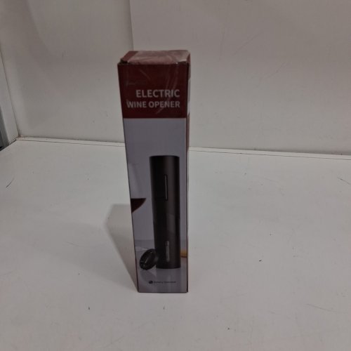 aikaro battery operated wine bottle opener with foil remover - black (model: KB1-601901) image 2