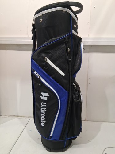COSTWAY LIGHTWEIGHT GOLF CART BAG WITH 14 WAY TOP DIVIDERS ABD 9 POCKETS BLUE (MODEL:SP37905BL) image 3