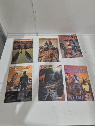 6 assorted walking dead comics - #138, 139, 125, 126, 127, 164 - image comics image 2