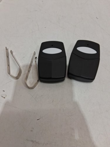 (2) Multi-Code Gate Opener Remote - 10 Dip Switch - black image 3