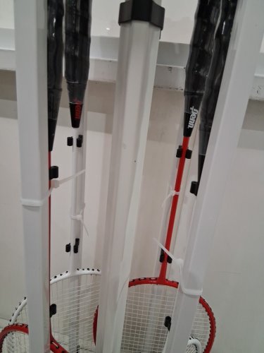 Penn Easy Set-Up Badminton Set with 4 rackets and 2 Shuttlecocks - 5ft 1" x 15ft - (model: 1819476) image 5