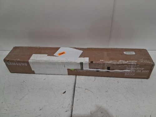 samsung 2.0 ch soundbar with dolby digital speakers - 4.21" x25.35" x 2.61" - black - (model:HW-B400F/ZC) image 2