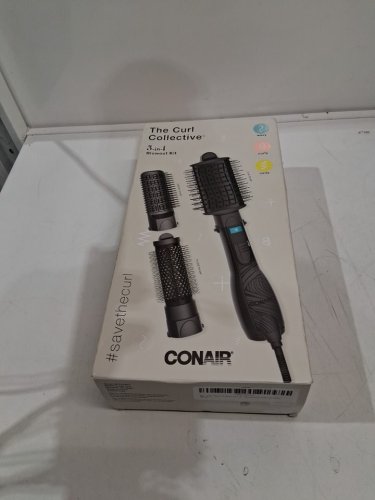 conair curl collective 3-in-1 blowout kit - black (model: NPTCCB01) image 3