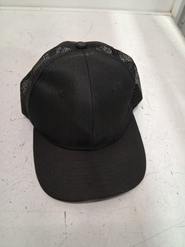 UNISEX THE CLASSICS MESH BACK CURVED BILL SNAP-BACK CAP - OSFM - BLACK image 2