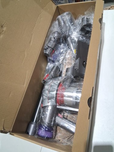 DYSON V8 plus Rechargeable HANDHELD stick VACUUM cleaner with attachments - grey/purple (model: sv25) image 5