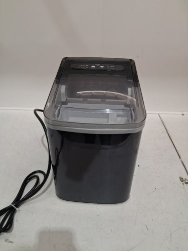 FRIGIDAIRE self-cleaning COUNTERTOP ELECTRIC ICE MAKER - MAKES 26LBS OF ICE/DAY - black (MODEL: efic120-blkss-sc-g2-e) image 3