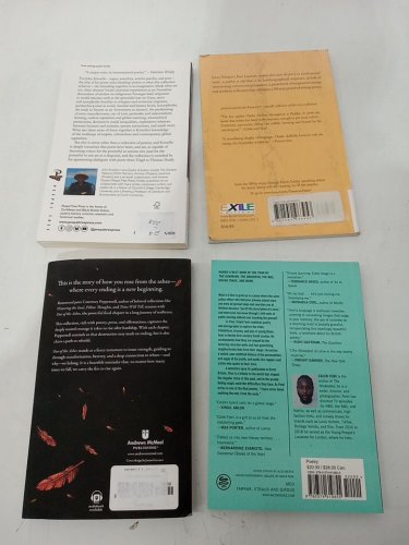 4 Assorted Poetry Books by Various Authors image 3