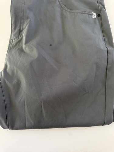 MEN'S HURLEY 5 POCKET STRETCH PANT - 38W X 30L - GREY (STYLE: 1892344) image 2