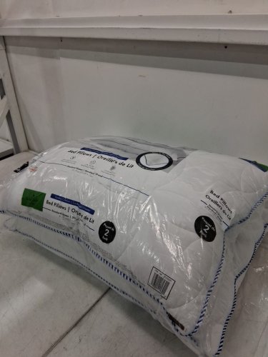 2PK KATE SPADE QUILTED COOLING PILLOW COOLING COMFORT BED PILLOWS - STANDARD/QUEEN (20" X 28") - WHITE (MODEL: 2525300) image 2