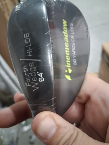 PINEMEADOW 64° "FOURTH" (HI-LOB) PITCHING WEDGE - 30 YARDS OR LESS - left HANDED - (P350LR64) image 4