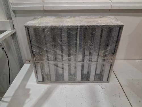5PK Garvee Stainless Steel Commercial Kitchen Range Hood Baffle Grease Filter - 19.5" x 24.5" - Stainless - (Model: PAS_333RJ7VF) image 4